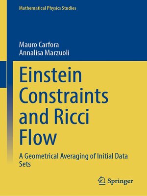 cover image of Einstein Constraints and Ricci Flow